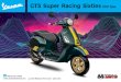 GTS Super Racing Sixties 300 hpe · 2020. 9. 2. · COLOURS GTS Super Racing Sixties 300 hpe Engine 4-valve 4-stroke single cylinder, electronic injection, catalysed hpe Displacement