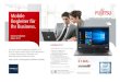 Success Mobiles Flyer 03/2017 (customizable) · 2017. 3. 22. · FUJITSU empfiehlt Windows 10 Pro. Intel Inside®. Leistungsstark & effizient Outside. LIFEBOOK E547 ¦ Intel® Core