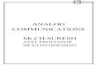 ANALOG COMMUNICATIONS Mr.CH.SURESH · Analog & Digital Communication – K.Sam Shanmugam, Wiley 2005 4. Fundamentals of Communication Systems - John G. Proakis, Masond, Salehi PEA,