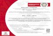 ISO14001 Certificate FR061301 # Item 1-76443XP ......11 rue de la fonderie 69740 GENAS Bolloré Logistics France Grenoble Bollore Logistics 353 rue de la Bealière 38113 VEUREY VOROIZE