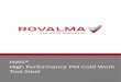HWS® High Performance PM ColdWork ToolSteel · 2019. 3. 25. · C/ Collita, 1-3 08191 Rubí (Barcelona) SPAIN Tel. (+34) 935 862 949 Fax (+34) 935 881 860 Rovalma GmbH German Office