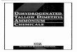 Dihydrogenated Tallow Dimethyl Ammonium Chemicals · 2019. 3. 10. · This monograph summarizes: 1) critical fate and effects data required for an environmental risk assessment on