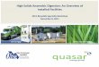 High Solids Anaerobic Digestion: An Overview of Installed ...quasar energy group 7624 Riverview Road Cleveland, OH 44141 (216) 986-9999