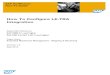 How To Configure LE-TRA Integration - SAP