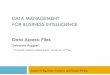 DATA MANAGEMENT FOR BUSINESS INTELLIGENCE Data …