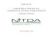 DRAFT NIGERIA DIGITAL AGRICULTURE STRATEGY (2020-2030)