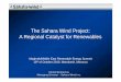 Khalid Benhamou-The Sahara Wind Project a Regional 