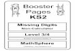 Booster Pages - MathSphere