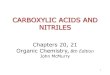 11 Carboxylic Acids and Derivatives