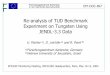 Re-analysis of TUD Benchmark Experiment on Tungsten Using 