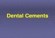 Dental Cements - Minia