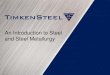 An Introduction to Steel and Steel Metallurgy