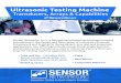 Ultrasonic Testing Machine - Sensor Networks, Inc