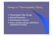 Thermoplastic Pipe Design Material Properties Waterhammer 