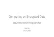 Computing on Encrypted Data - Computer Science