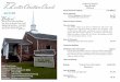 Welcome Order of Service LaCenter Christian Church