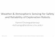 Weather & Atmospheric Sensing for Safety and Reliability 