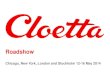 Roadshow - Cloetta