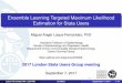 Ensemble Learning Targeted Maximum Likelihood Estimation 