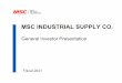 MSC INDUSTRIAL SUPPLY CO