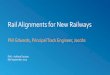 Rail Alignments for New Railways