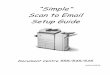 “Simple” Scan to Email Setup Guide
