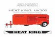 REPLACEMENT PARTS MANUAL - Heat King