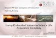 Using Embedded Values to Value a Life Assurance Company