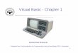 Visual Basic - Chapter 1