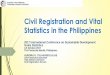 Civil Registration and Vital Statistics in the Philippines
