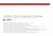 Online New Employer Package