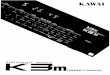 Kawai K3M Synthesizer Manual - Kawai America Corporation