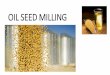 Oil seed milling - Centurion University