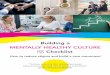 Building a MENTALLY HEALTHY CULTURE Checklist