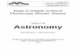 Years 7-8 Astronomy