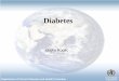 Diabetes - WHO