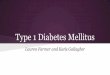 Type 1 Diabetes Mellitus - Weebly
