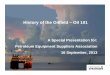 A Special Presentation for: Petroleum Equipment Suppliers 