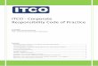 ITCO - Corporate Responsibility Code of Practice