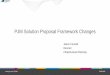 PJM Solution Proposal Framework Changes
