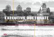 EXECUTIVE DOCTORATE - Fox School of Business
