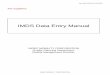 IMDS Data Entry Manual - Nidec