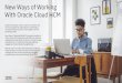 New Ways of Working with Oracle Cloud HCM