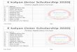 E kalyan (Inter Scholarship 2020) Online Application 