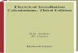 Electrical Installation Calculations, Third Edition