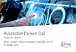 Automotive Division Call - Semiconductor & System Solutions