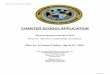 CHARTER SCHOOL APPLICATION