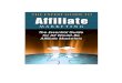 The Best  Guide To Start  Affiliate Marketing