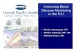 Improving Blood Glucose Monitoring in the ICU
