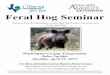 Feral Hog Seminar - Texas A&M AgriLife